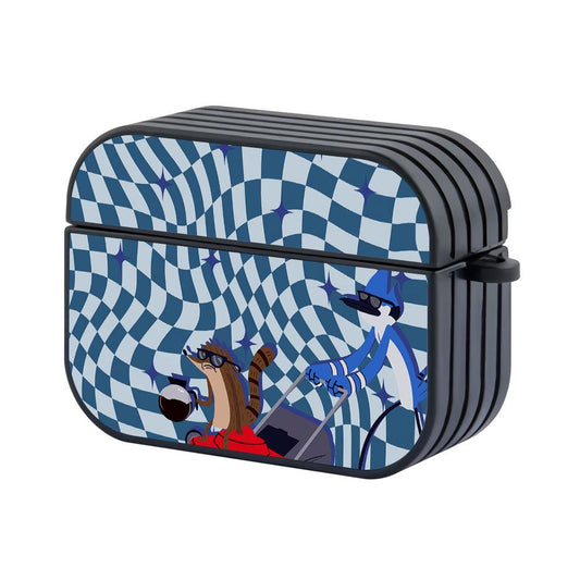 Regular Show Coffee makes Work Relax Hard Plastic Case Cover For Apple Airpods Pro 2-Xtracase