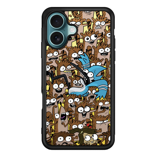 Regular Show Rigby Mordecai Cartoon iPhone 16 Plus Case - Xtracase