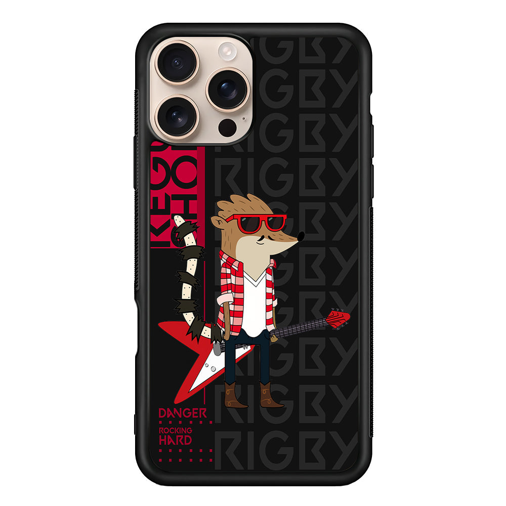 Regular Show Rigby Rockstar iPhone 16 Pro Max Case - iPhone 16 Pro Max