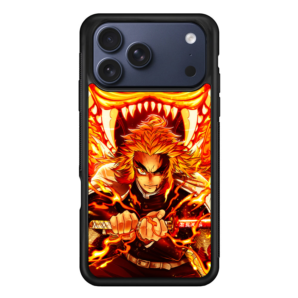 Rengoku Kyojuro Demon Slayer iPhone 17 Pro Max Case - Xtracase