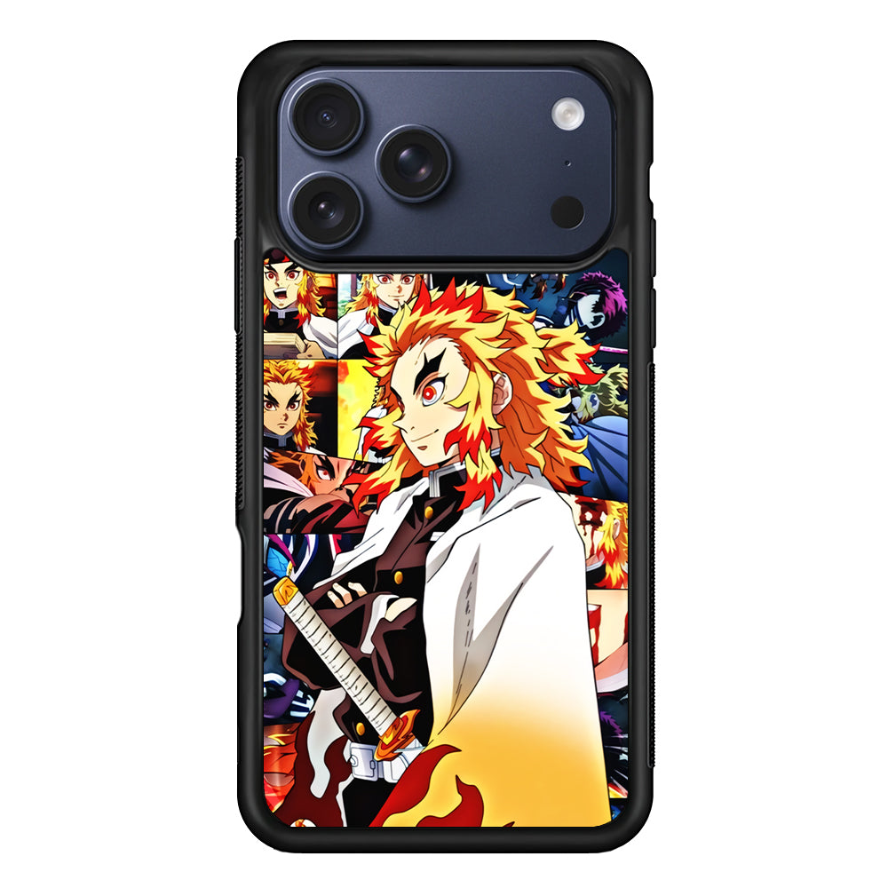 Rengoku Kyojuro Part of Momment iPhone 17 Pro Max Case - Xtracase