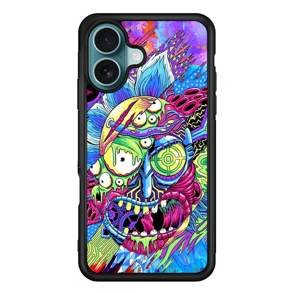 Rick Colour Trippy iPhone 16 Plus Case - Xtracase