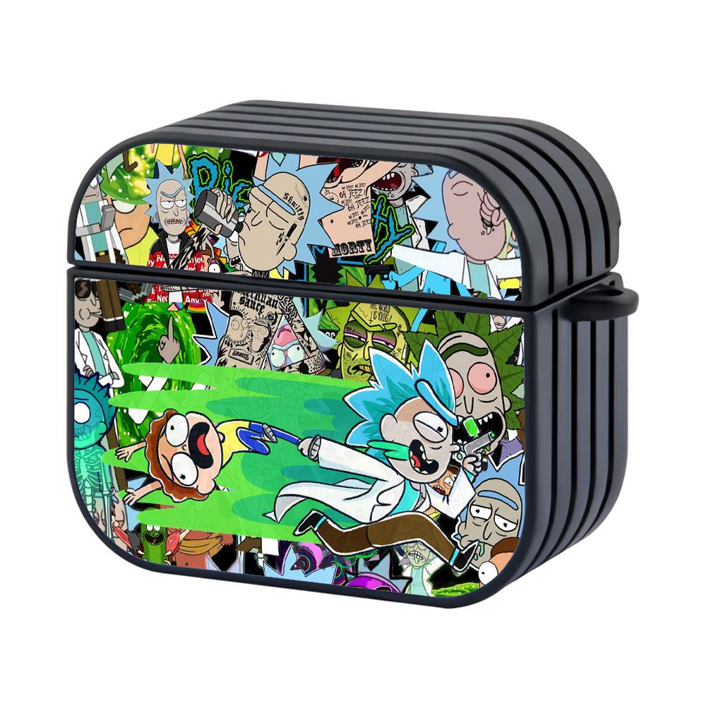 Rick and Morty Bring in Pleasure Apple Airpods 3 Case-Xtracase