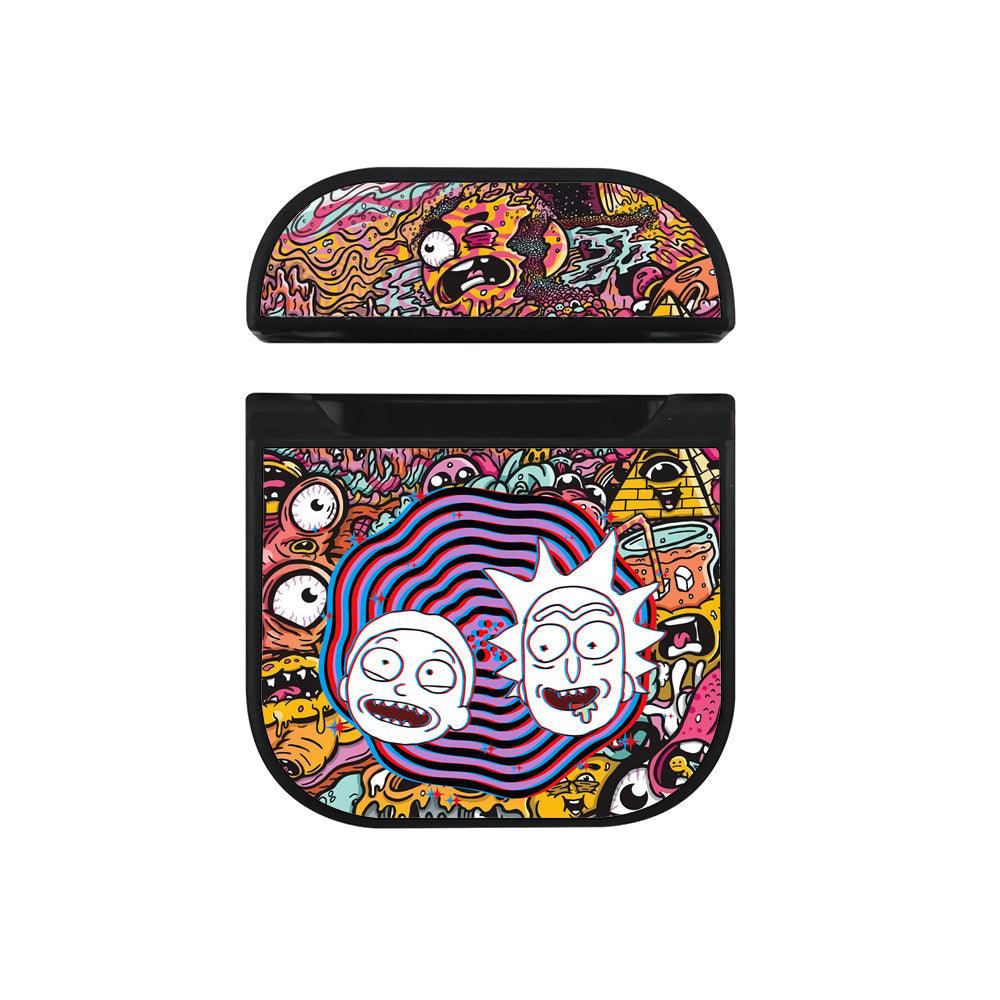 Rick and Morty Surrender Smile Hard Plastic Case Cover For Apple Airpods-Xtracase