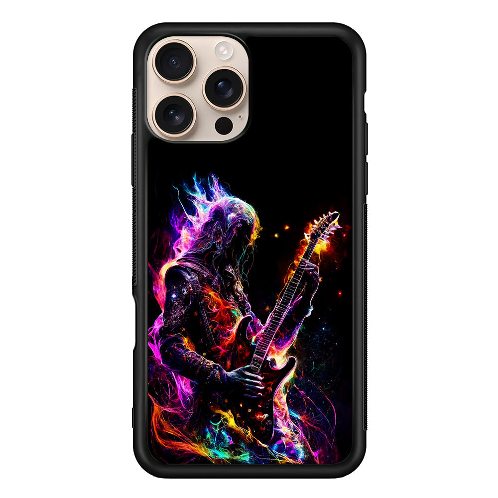 Rock Heavy Metal Guitar iPhone 16 Pro Max Case - iPhone 16 Pro Max