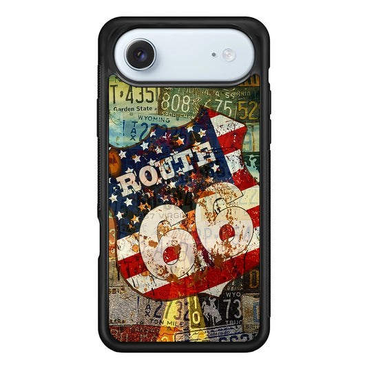 Route 66 Classic Plate iPhone 17 Air Case - Xtracase