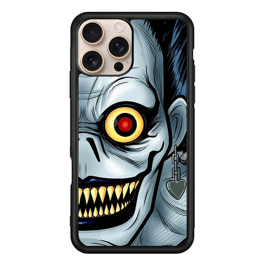 Ryuk Death Note Half Face iPhone 16 Pro Case - iPhone 16 Pro