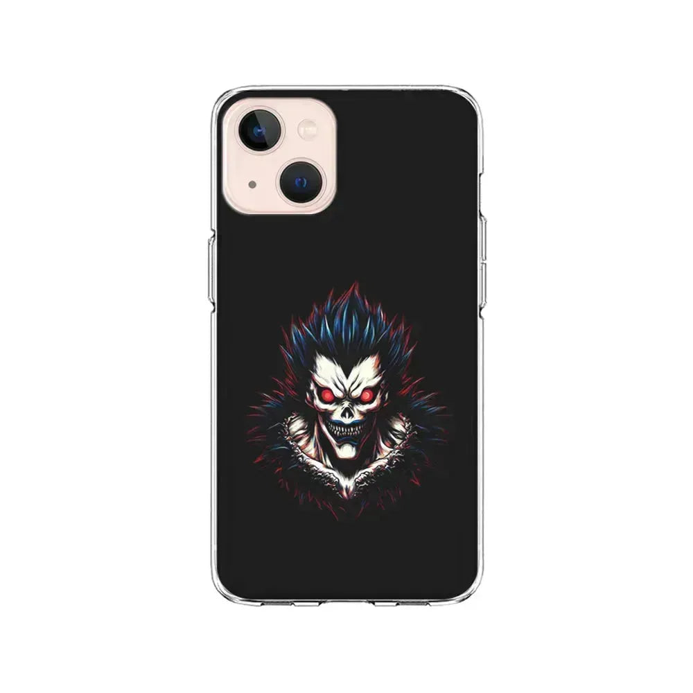 Ryuk In The Dark Death Note iPhone 13 Mini Case-Clear Soft Case-Xtracase