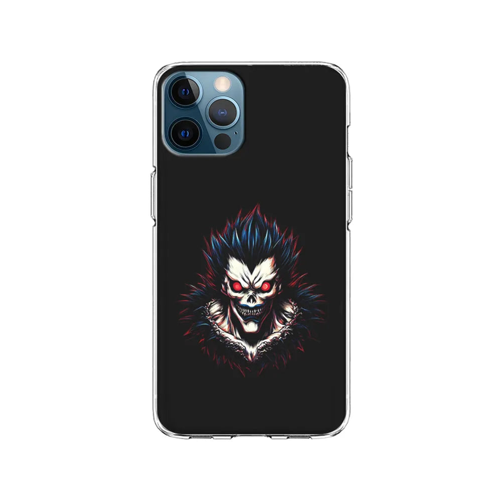 Ryuk In The Dark Death Note iPhone 13 Pro Case-Clear Soft Case-Xtracase