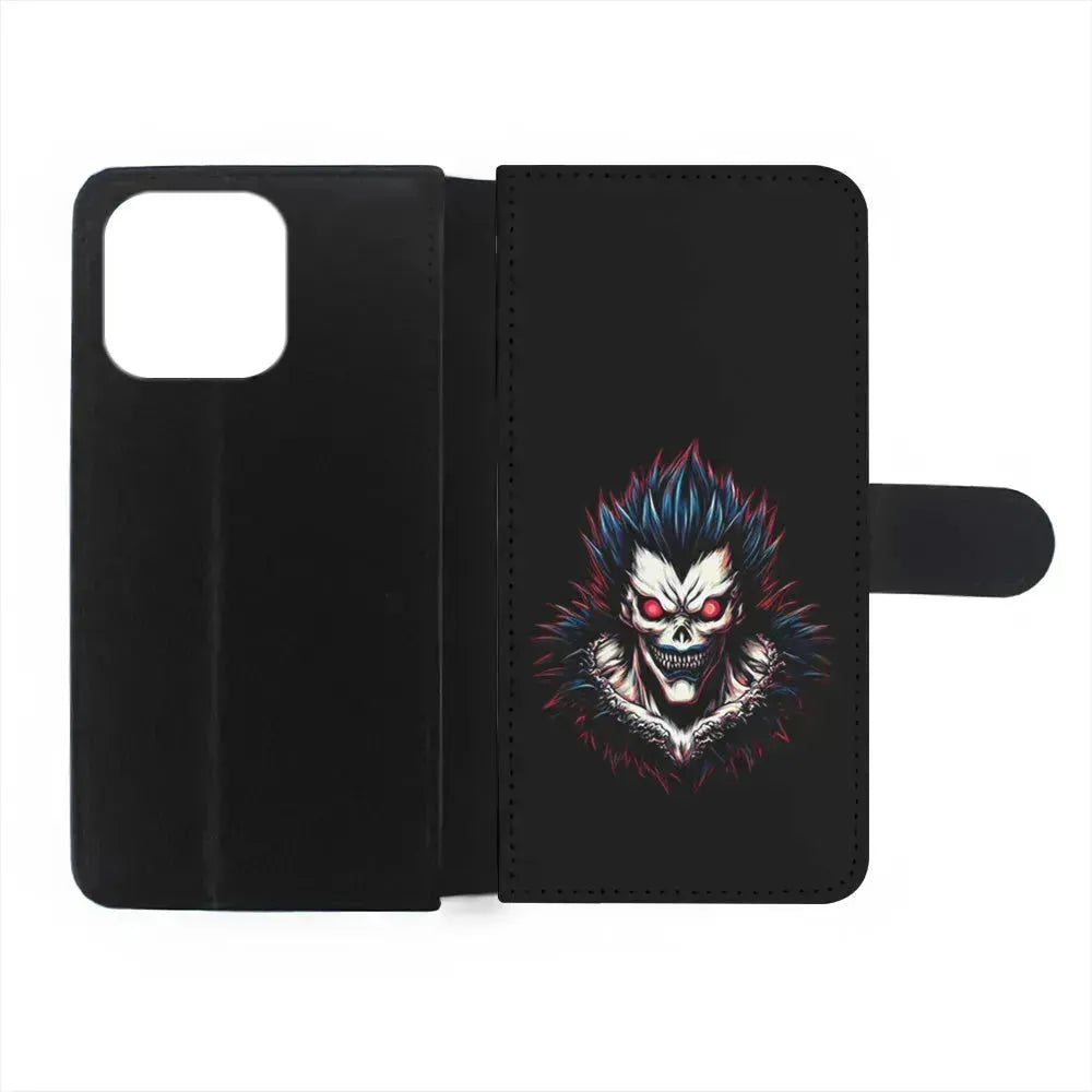 Ryuk In The Dark Death Note iPhone 13 Mini Case-Flip Wallet Case-Xtracase