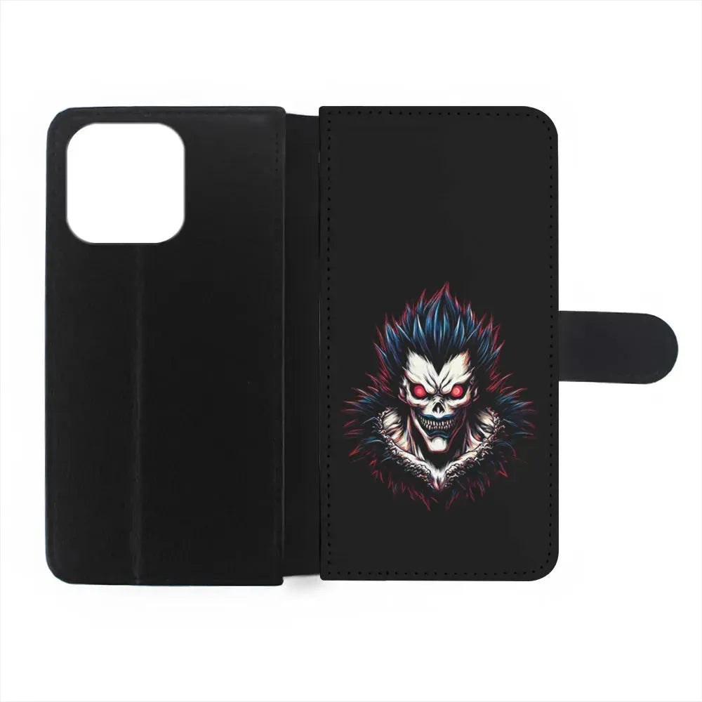 Ryuk In The Dark Death Note iPhone 15 Pro Max Case-Flip Wallet Case-Xtracase