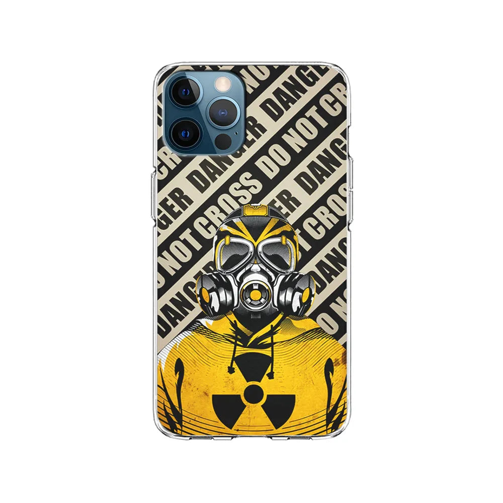 Safety from Dangerous Thing iPhone 13 Pro Case-Clear Soft Case-Xtracase