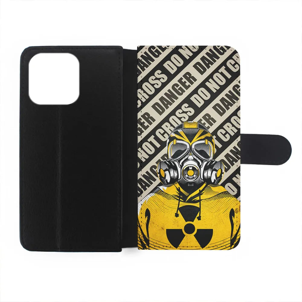 Safety from Dangerous Thing iPhone 13 Pro Case-Flip Wallet Case-Xtracase