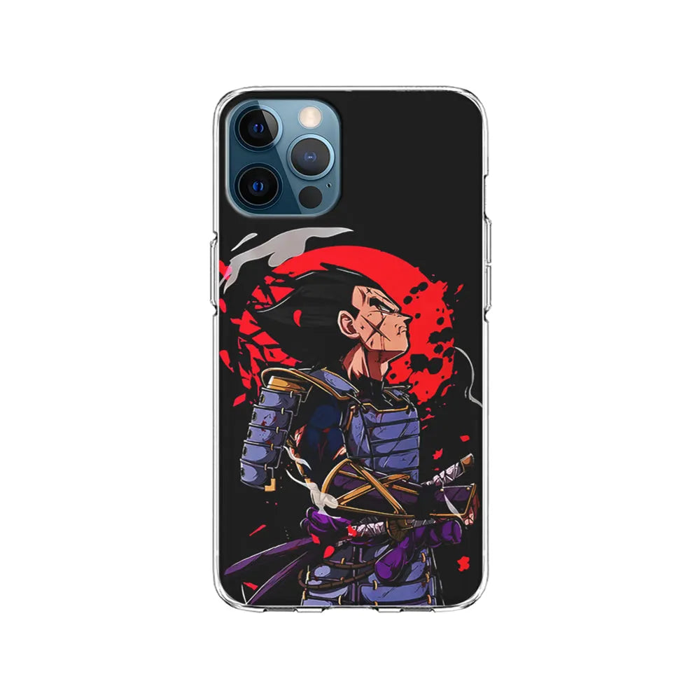 Samurai Vegeta Dragon Ball Z iPhone 13 Pro Case-Clear Soft Case-Xtracase