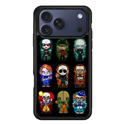 Scary Movie Horror Chibi iPhone 17 Pro Max Case - Xtracase