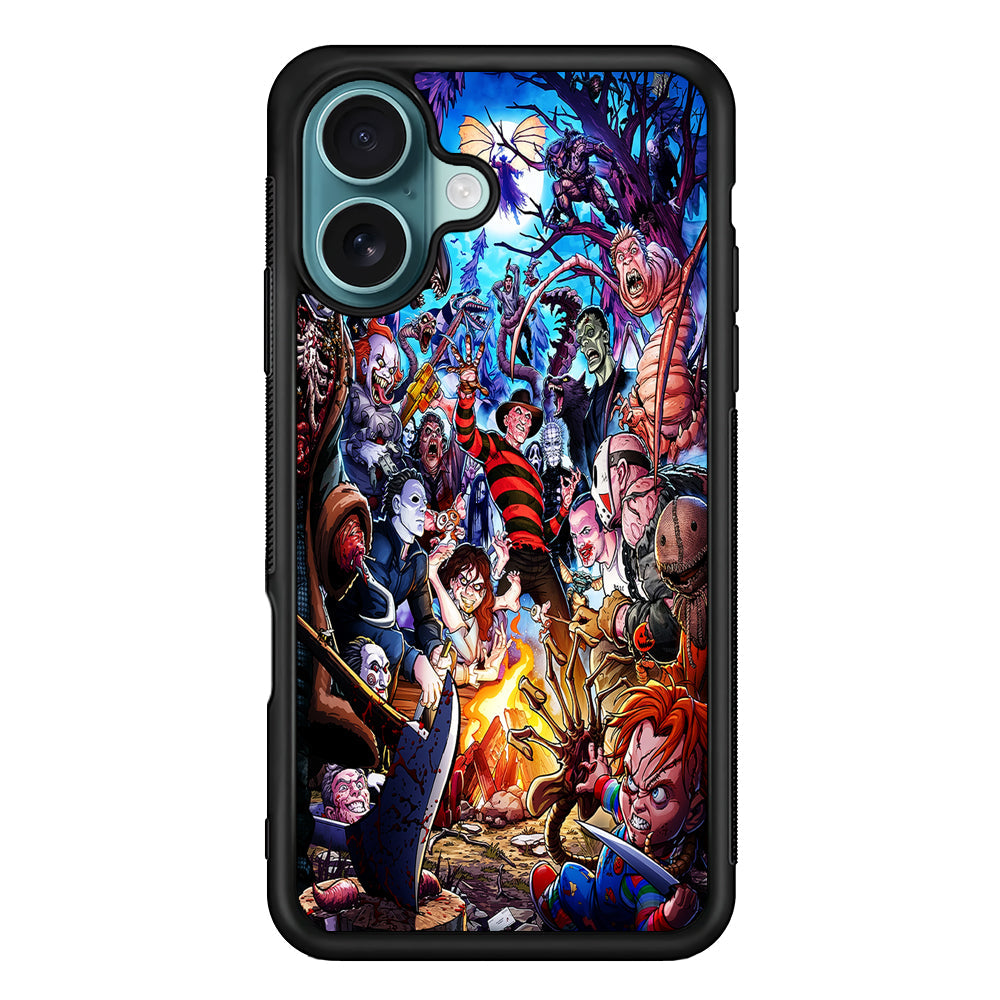 Scary Movie Horror Main Characters iPhone 16 Plus Case - Xtracase