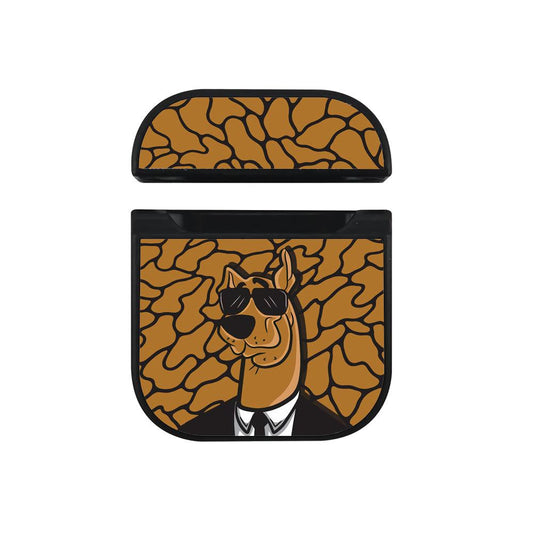 Scooby Doo Hunter in Black Hard Plastic Case Cover For Apple Airpods-Xtracase