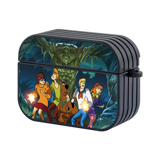 Scooby Doo Threats Come from Behind Hard Plastic Case Cover For Apple Airpods Pro-Xtracase