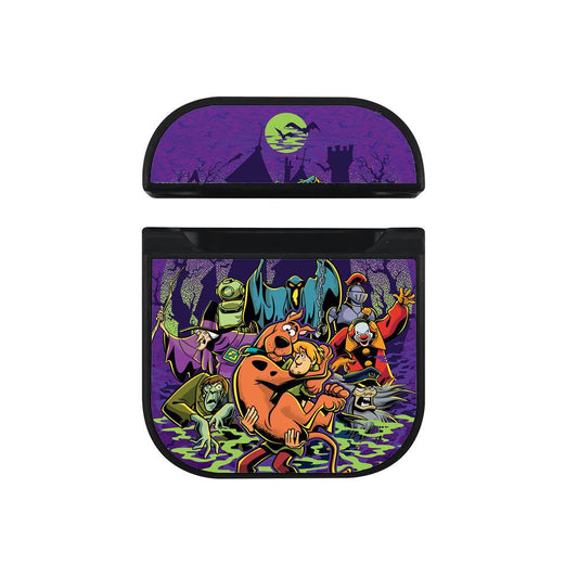 Scooby Doo Village of Scary Hard Plastic Case Cover For Apple Airpods-Xtracase