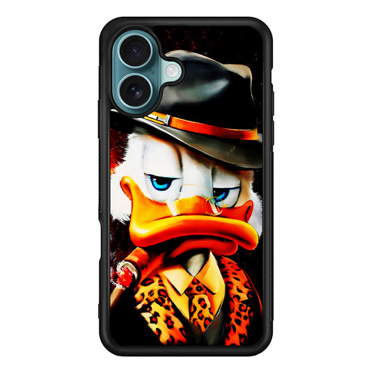 Scrooge McDuck Gangster Style iPhone 16 Plus Case - Xtracase
