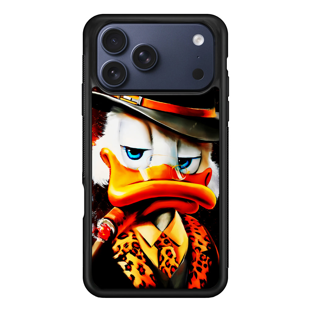 Scrooge McDuck Gangster Style iPhone 17 Pro Max Case - Xtracase