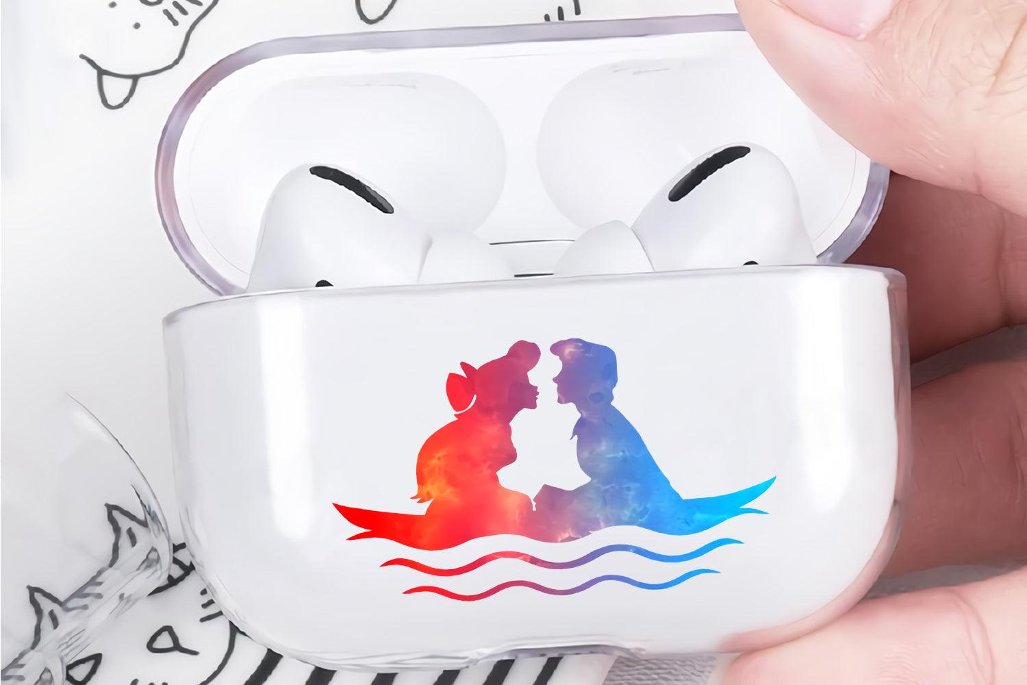 Silhouette of Love Apple Airpod Pro 2 Clear Case-Xtracase