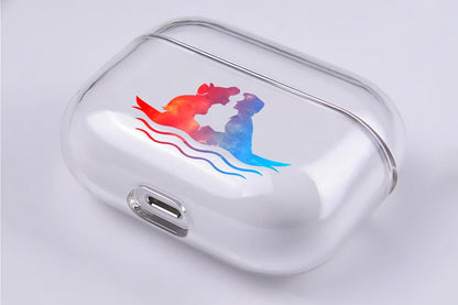 Silhouette of Love Apple Airpod Pro 2 Clear Case-Xtracase