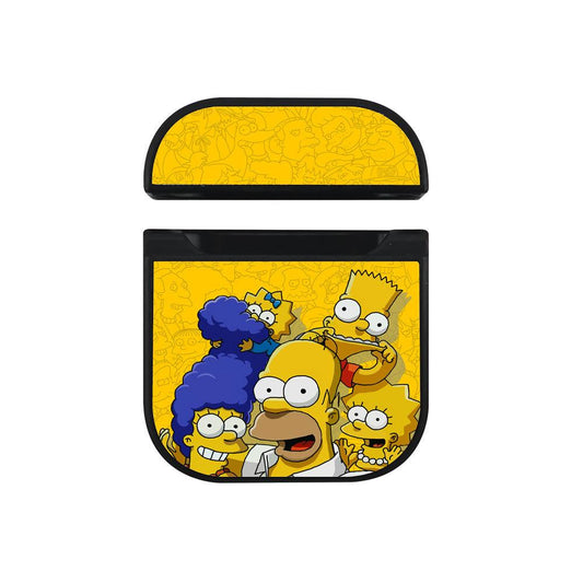 Simpson Bart Scene of Harmony Hard Plastic Case Cover For Apple Airpods-Xtracase