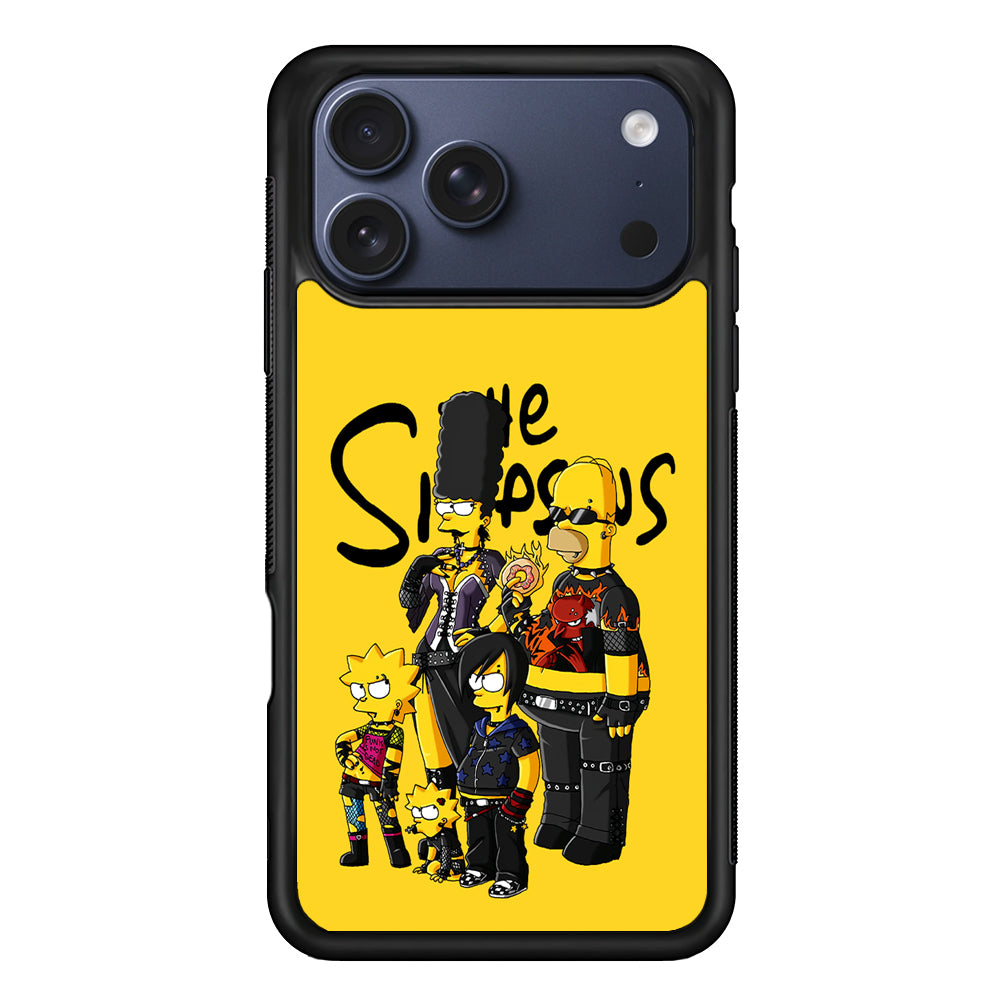 Simpsons Rock n' Roll Family iPhone 17 Pro Max Case - Xtracase