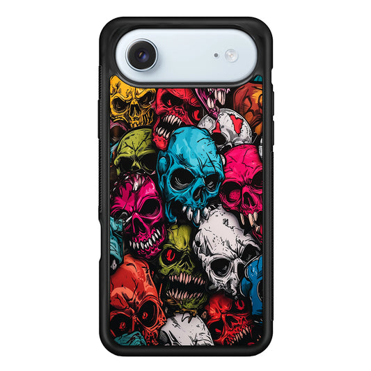Skull Colorful Pattern iPhone 17 Air Case - Xtracase