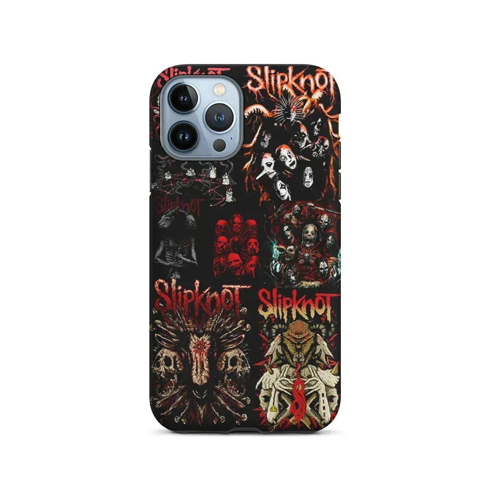 Slipknot Heavy Metal Band iPhone 15 Pro Max Case-2 in 1 Tough Case-Xtracase