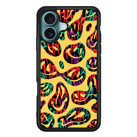 Smiley Dilution iPhone 16 Plus Case - Xtracase