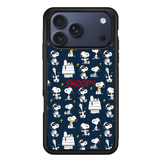 Snoopy All Activity iPhone 17 Pro Max Case - Xtracase