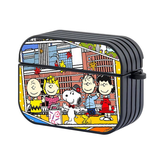 Snoopy Keepsake in a Frame Hard Plastic Case Cover For Apple Airpods Pro-Xtracase