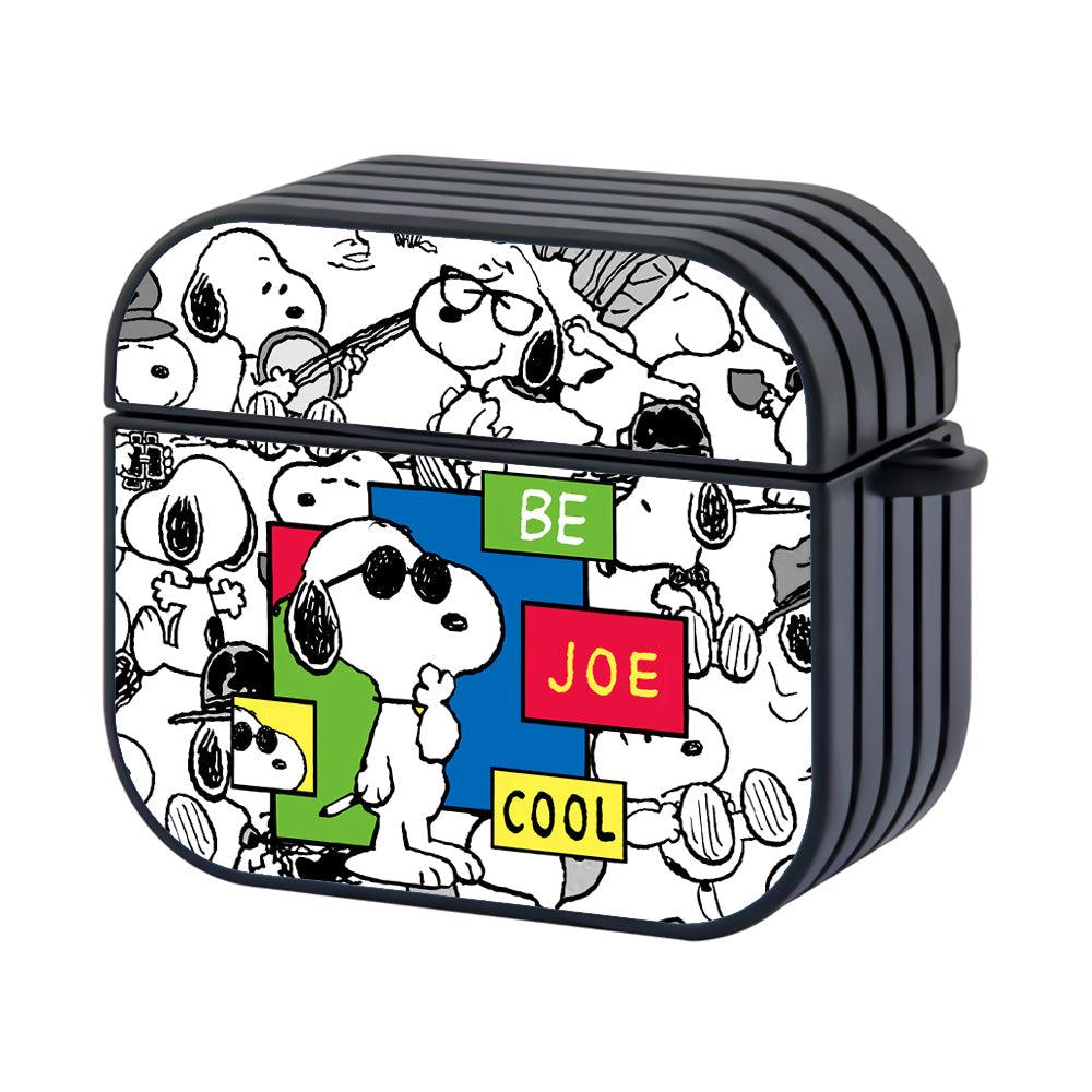 Snoopy Stay to be Joe Cool Apple Airpods 3 Case-Xtracase