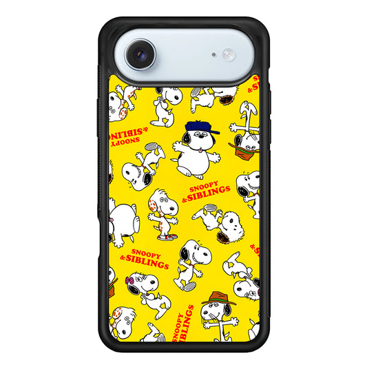 Snoopy and Siblings Dance iPhone 17 Air Case - Xtracase