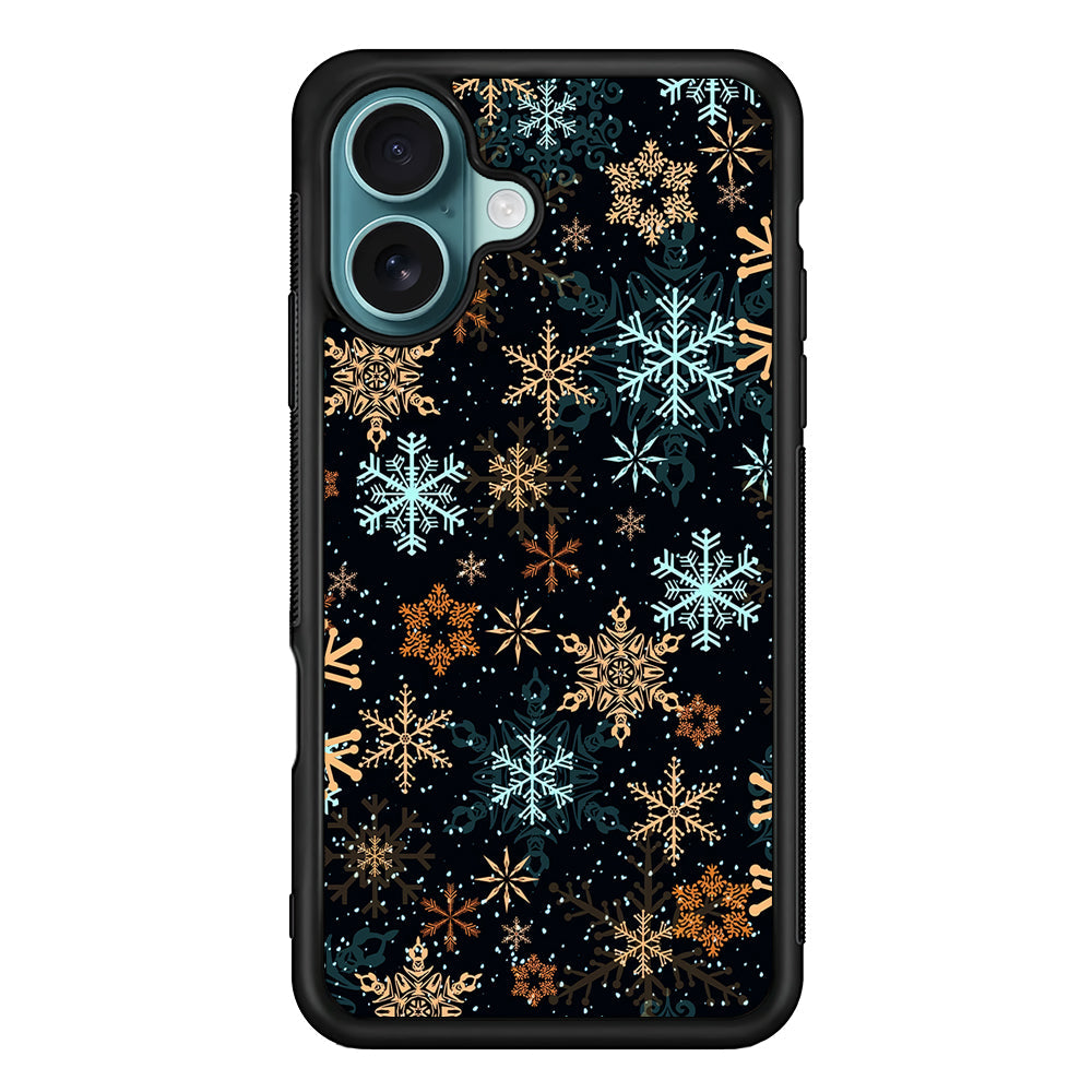 Snowflakes Winter iPhone 16 Plus Case - Xtracase