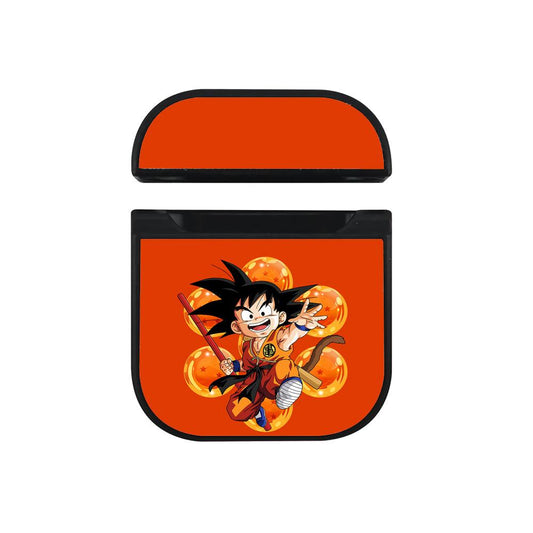 Son Goku Seven Dragon Ball Hard Plastic Case Cover For Apple Airpods-Xtracase