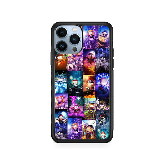 South Park Hero Mode iPhone 13 Pro Case-Rubber / Black (2D Case)-Xtracase
