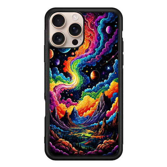 Space Planets Fantasy iPhone 16 Pro Max Case - iPhone 16 Pro Max