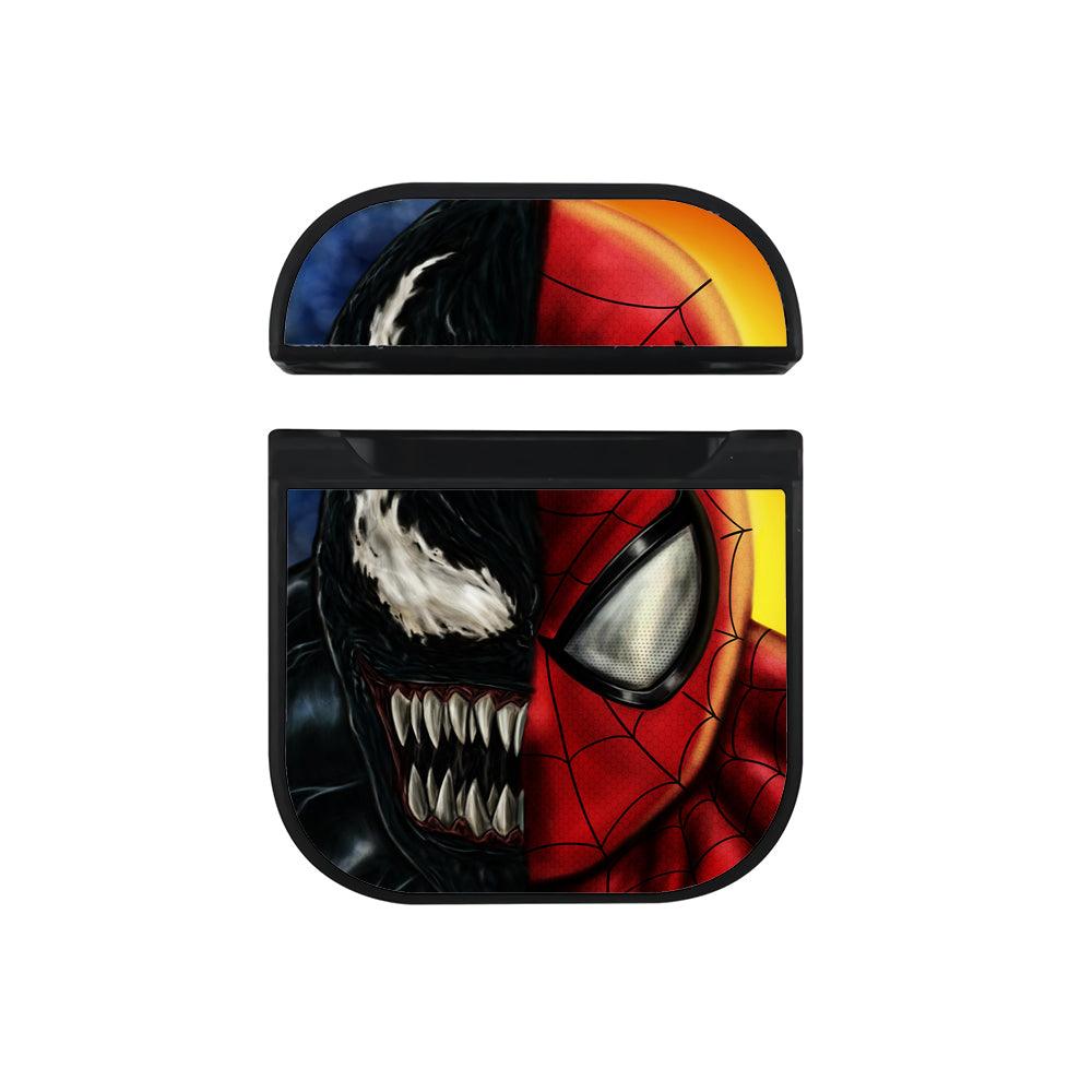 Spider-Man VS Venom Superhero Hard Plastic Case Cover For Apple Airpods-Xtracase