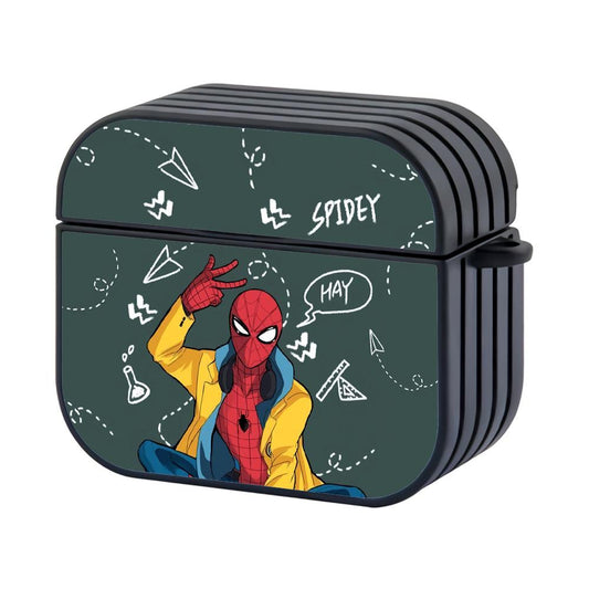 Spiderman Chemist Student Apple Airpods 4 Case-Xtracase