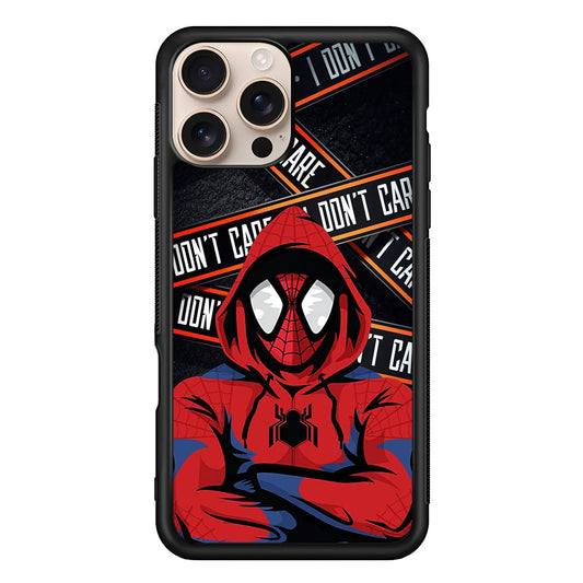Spiderman Indifferent Mode iPhone 16 Pro Max Case - iPhone 16 Pro Max