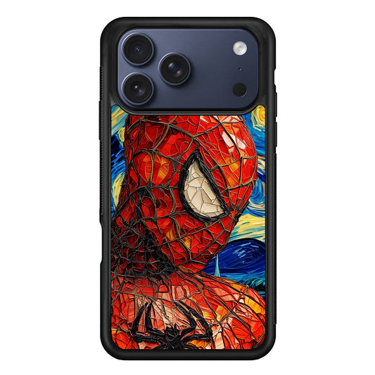 Spiderman Starry Night iPhone 17 Pro Max Case - Xtracase
