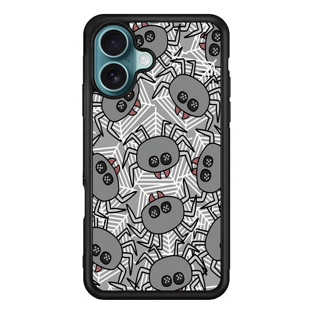 Spidersweb Cartoon iPhone 16 Case - Xtracase
