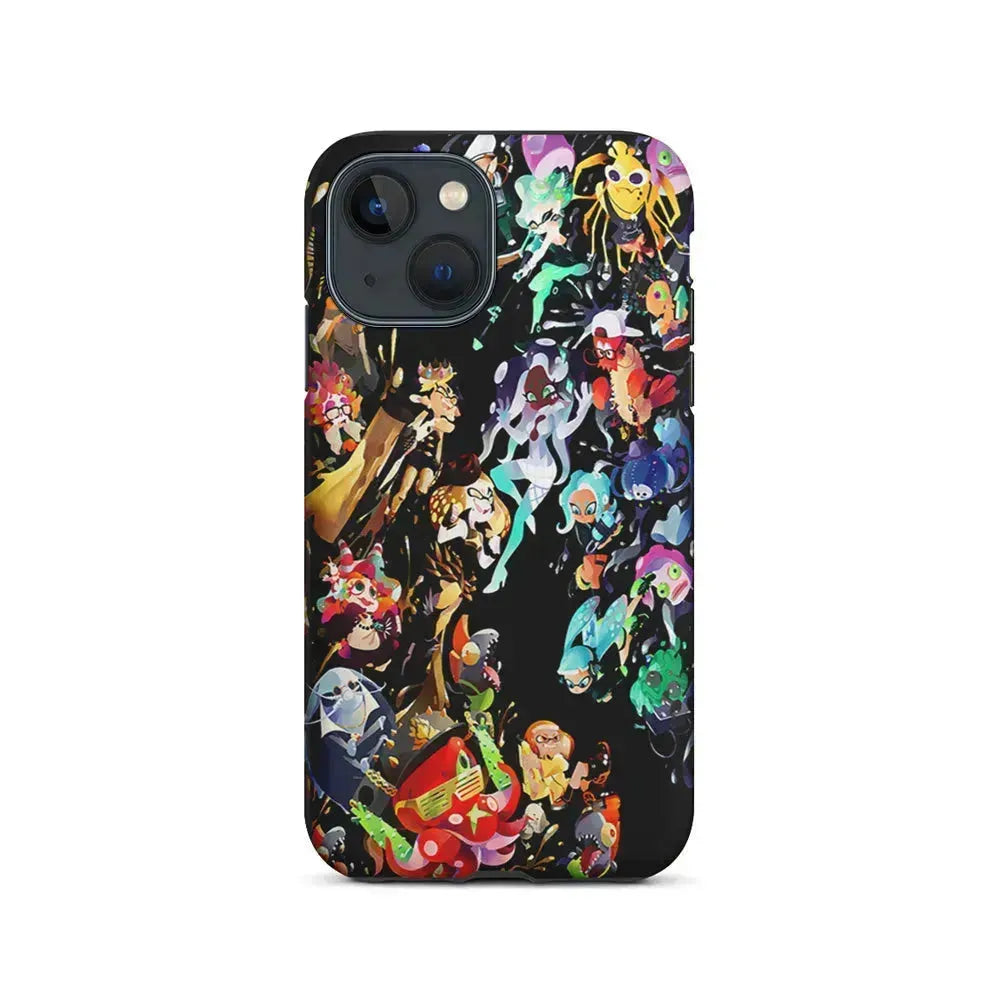 Splatoon Player Character iPhone 13 Mini Case-2 in 1 Tough Case-Xtracase
