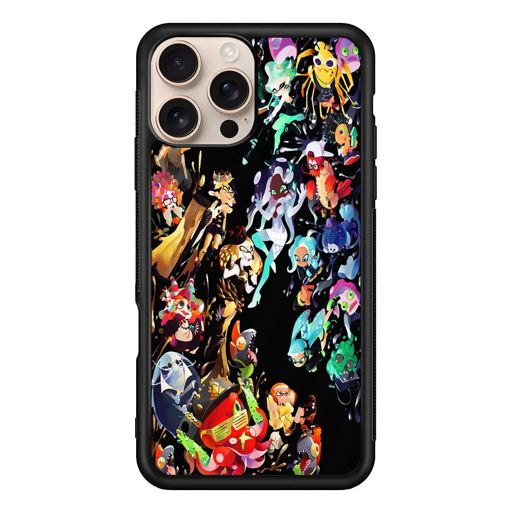 Splatoon Player Character iPhone 16 Pro Max Case - iPhone 16 Pro Max