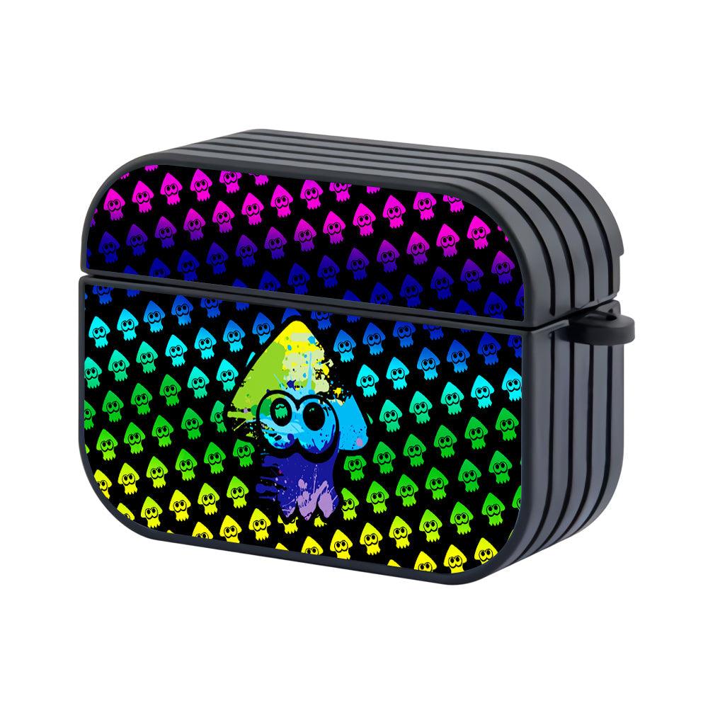 Splatoon Squid Colorful Hard Plastic Case Cover For Apple Airpods Pro 2-Xtracase