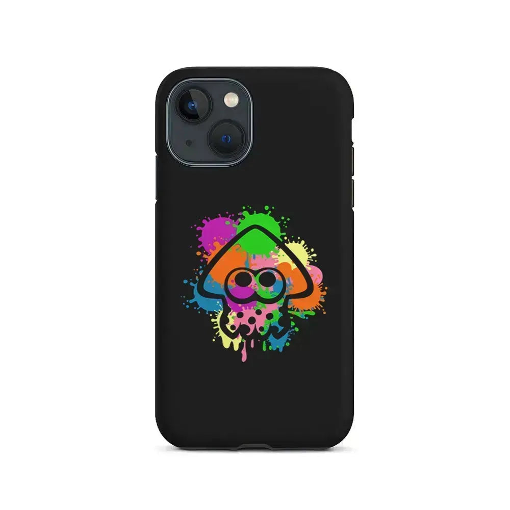 Splatoon Squid Symbol iPhone 13 Mini Case-2 in 1 Tough Case-Xtracase