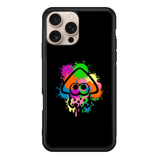 Splatoon Squid Symbol iPhone 16 Pro Max Case - iPhone 16 Pro Max